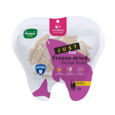 Happi Skippi Treats Just Freeze Dried Cod & Cranberry 30g Happi Skippi Treats Just Freeze Dried Cod & Cranberry 30g, H5541 (3 packs), cat Treats, Happi Skippi, cat Food, catsmart, Food, Treats